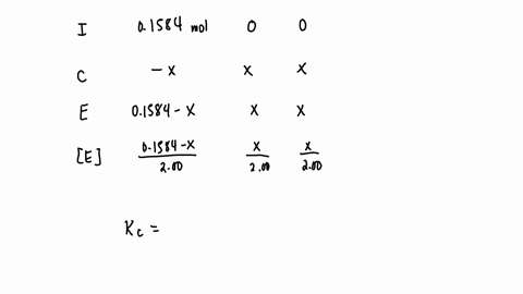 phosphorus-pentachloride-decomposes-according-to-the-chemical-equation-pcl5gpcl3gcl2gkc180-at-250-c-a-01584-mol-sample-of-pcl5g-is-injected-into-an-empty-200-l-reaction-vessel-held-at-250-c-calculate-