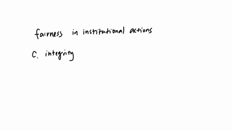 what-value-ensures-fairness-in-institutional-actionsquestion-2answerainnovationbflexibilitycintegritydindividualism