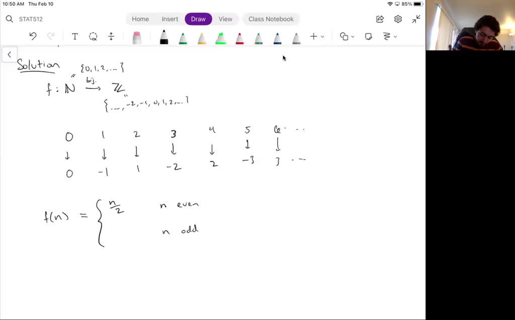 SOLVED 4 20 Points Find A Bijection That Proves That The Set Of 