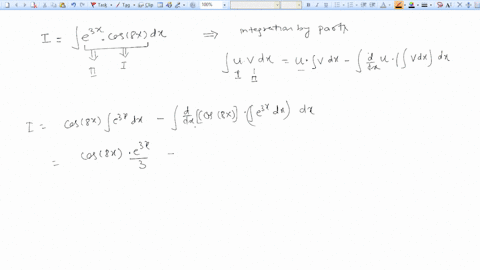 evaluate-e-3x-cos-8x-dx-1-e-3x-cos-8x-dx-use-c-as-an-arbitrary-constant-81319