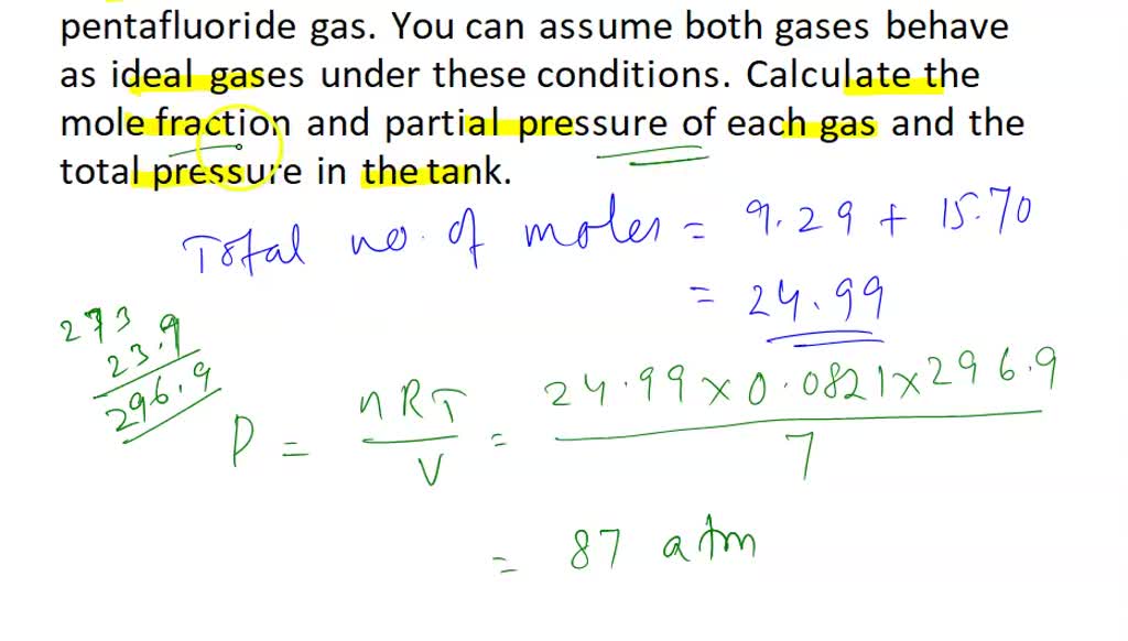 SOLVED: A 10.0 L tank at 22.8 degrees C is filled with 7.98 g of ...