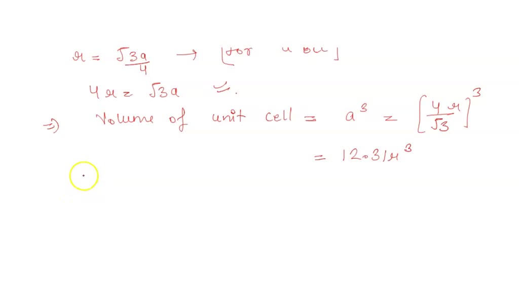 SOLVED Show That The Atomic Packing Factor For BCC Is 0 68 