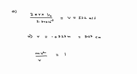 a-positively-charged-particle-of-mass-856-10-8-kg-is-traveling-due-east-with-a-speed-of-532-ms-and-enters-a-0218-t-uniform-magnetic-field-the-particle-moves-through-one-quarter-of-a-circle-i-90818