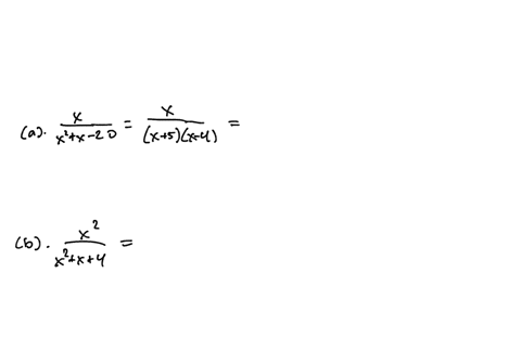 write-out-the-form-of-the-partial-fraction-decomposition-of-the-function-see-example-do-not-determine-the-numerical-values-of-the-coefficients-_-a-x2-x-20-b-x2-x-4-88223