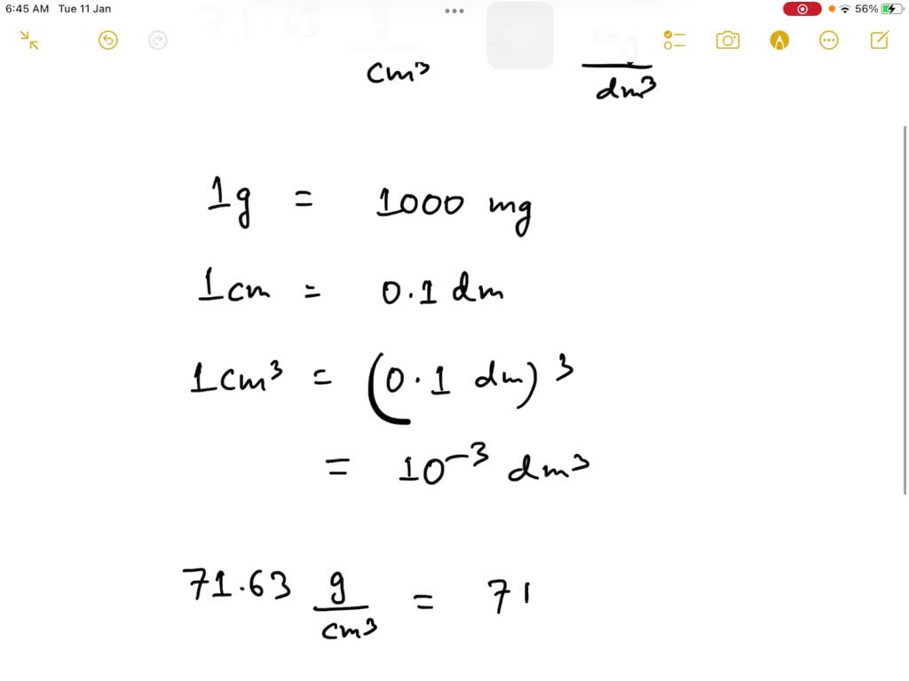 SOLVED 0 050 G Cm 3 G 3 M