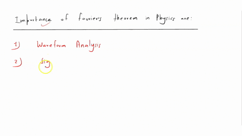 what-is-importance-of-fouriers-theorem-in-physics