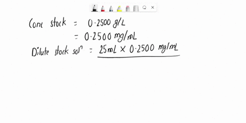 1-the-first-step-in-this-procedure-is-to-prepare-the-dilute-stock-solution-which-will-be-used-to-prepare-all-of-the-iron-standards-used-for-the-calibration-curve-to-prepare-the-dilute-stock-10982