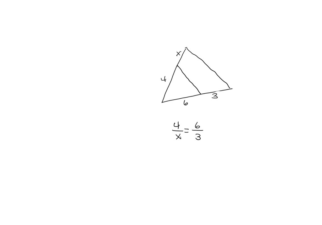 SOLVED: Using the figure below; find the value ofx