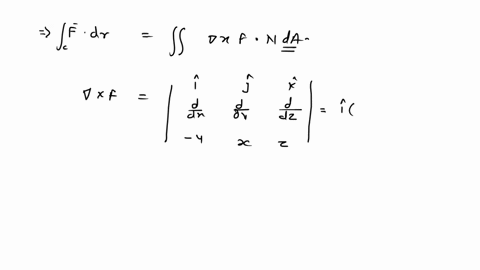 find-int_c-vecf-cdot-d-vecr-where-c-is-a-circle-of-radius-2-in-the-plane-xyz3-centered-at-111-and-3-81086