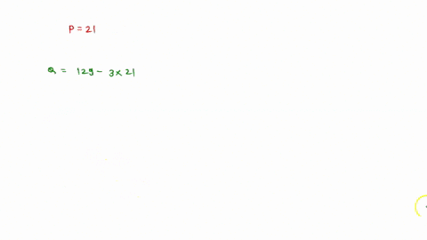 a-demand-function-is-given-by-the-equation-q-129-3psuppose-the-price-is-p-21at-this-price-find-the-price-elasticity-of-demand-40472