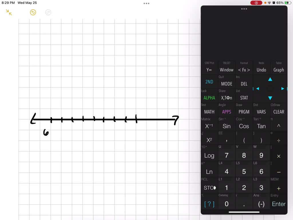 SOLVED 'Which number line shows the graph of x greaterthanorequal