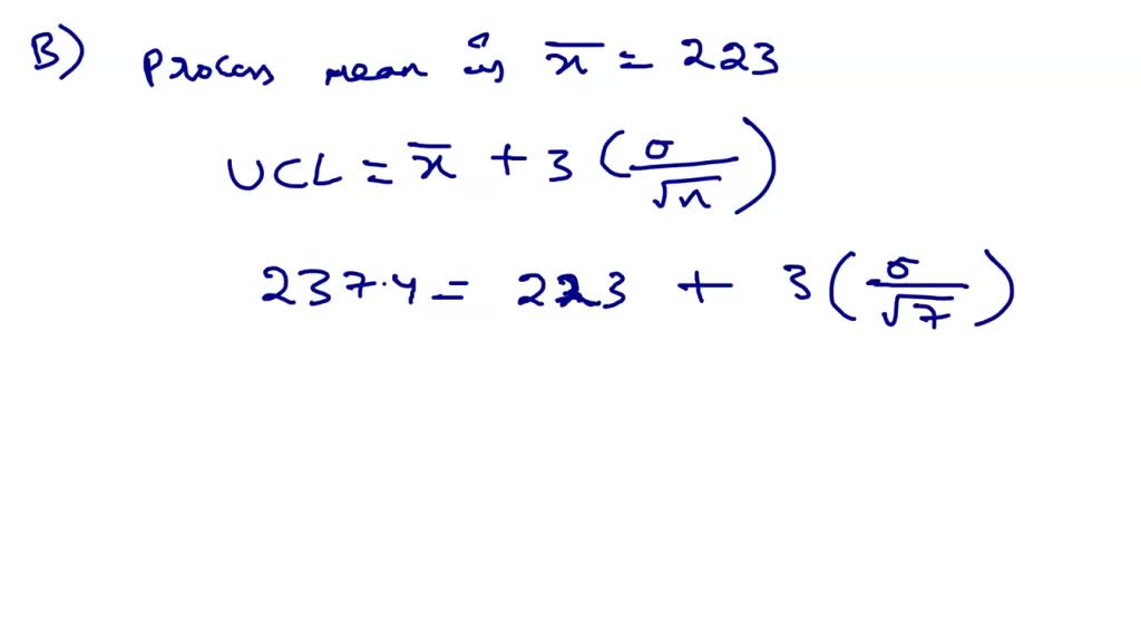 solved-the-sample-mean-and-range-for-samples-of-size-5-are-given-in