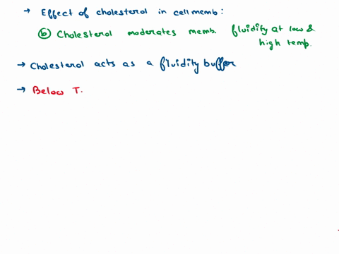 what-is-the-effect-of-cholesterol-in-the-cell-membrane-cholesterol-reduces-permeability-to-polar-molecules-over-wide-temperature-range-cholesterol-moderates-membrane-fluidity-at-low-and-high-89411