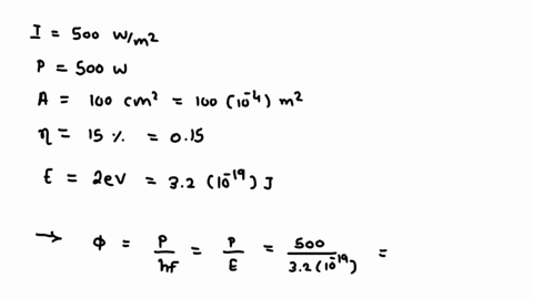 question-solar-radiation-with-irradiance-of-500-wm2-is-incident-upon-a-solar-cell-of-area-100-cm2-estimate-the-number-of-electron-hole-pairs-per-second-that-lead-to-the-short-circuit-current-50891