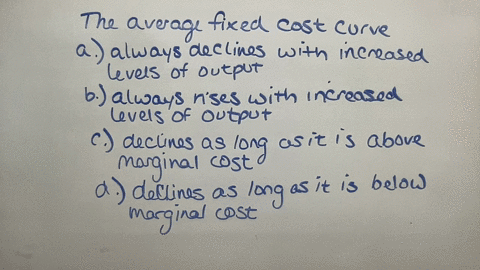 10-the-average-fixed-cost-curve-2-pts-a-always-declines-with-increased-levels-of-output-b-always-rises-with-increased-levels-of-output-c-declines-as-long-as-it-is-above-marginal-cost-d-declines-as-lon