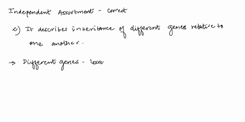 parta-which-of-the-following-statements-about-the-law-of-independent-assortment-is-correct-it-is-the-consequence-of-having-two-copies-of-each-chromosome-in-somatic-cells-and-one-copy-in-game-52775