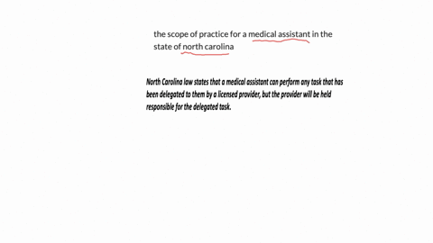 the-scope-of-practice-for-a-medical-assistant-in-the-state-of-north-carolina