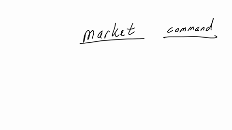 which-of-the-following-are-key-differences-between-market-economies-and-command-economies-choose-1-answer-a-money-is-used-to-facilitate-exchanges-in-market-economies-but-not-command-economies-d-reso-2