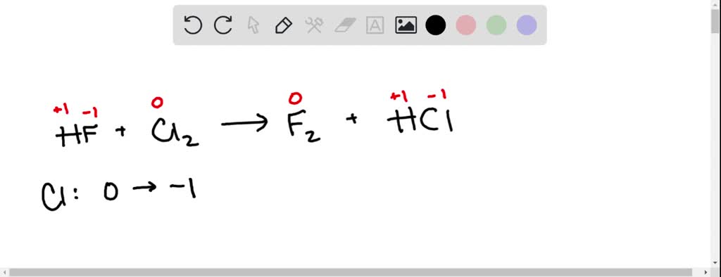 SOLVED: Which substance is the reducing agent in this redox equation ...