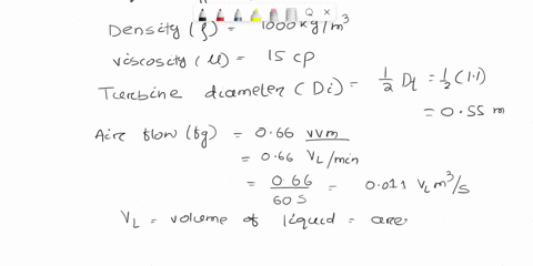 a-stirred-baffled-fermenter-is-used-to-culture-streptomyces-cinnamonensis-for-production-of-monensin-the-tank-diameter-and-liquid-height-are-both-11-m-the-broth-density-is-1000-kg-m23-and-th-22315