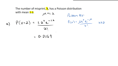 he-number-of-misprints-on-a-page-of-the-daily-mercury-has-a-poisson-distribution-with-mean-12-find-a-probability-of-2-misprints-on-a-page-b-probability-of-at-least-1-misprint-on-two-pages-c-28596