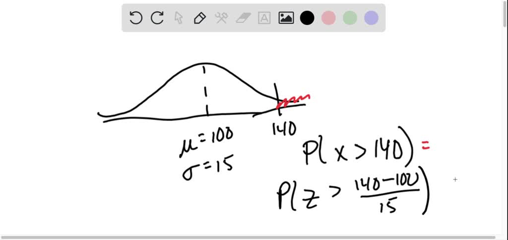 SOLVED: 4. IQ scores form a normal distribution with u = 100 and 0 = 15 ...