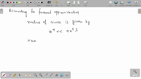 determine-the-radius-of-a-circle-within-which-a-spherical-wave-of-wavelength-633-nm-originating-at-a-distance-1-m-away-may-be-approximated-by-a-paraboloidal-wave-determine-the-maximum-angle-97314