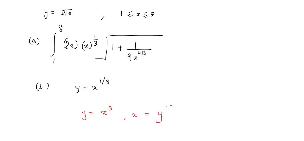 Solved 13 Set Up But Do Not Evaluatean Integral That Gives The Surface Area Of The Curve 2108