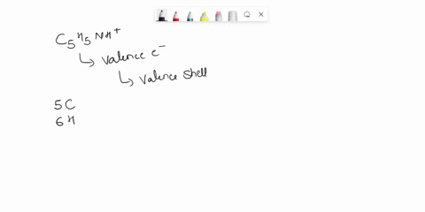 how-many-valence-electrons-are-in-the-pyridinium-ion-c5h5nh-84546