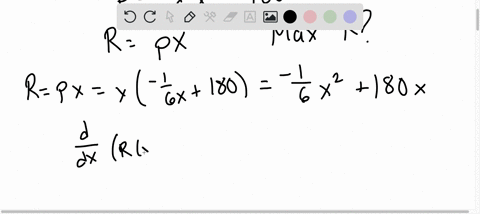 the-price-per-item-p-in-dollars-andthe-quantity-sold-x-of-certain-product-obey-the-demand-equation-d-x180-use-the-fact-that-rexp-express-the-revenue-r-as-a-function-of-x-what-is-the-maximum-75033