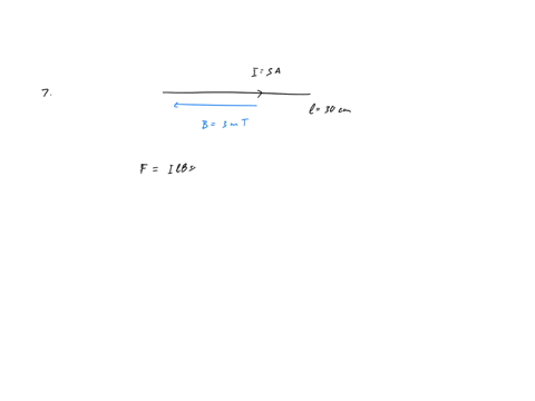 wire-carries-steady-current-of-sa-a-straight-section-of-the-wire-is-30-cm-long-and-lies-along-the-axis-within-unifor-magnetic-field-b-3-mt-in-negative-x-direction-if-the-current-is-in-the-po-78588
