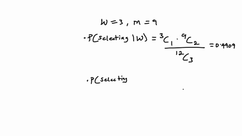 from-a-group-of-3-women-and-9-men-a-delegation-of-3-is-selected-find-the-expected-number-of-women-in-the-delegation-what-is-the-expected-number-of-women-22033