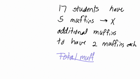 1-chapter-1-test-chapter-test-1-you-are-boking-mutfins-for-your-class-there-are-17-votal-students-in-your-class-and-you-have-balad-5-muflins-wiree-and-solve-an-equation-to-find-the-addoional-number-x