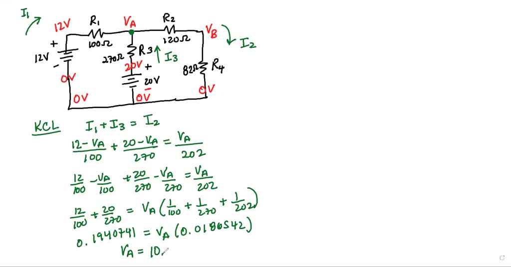 SOLVED: Task 2 @) For the circuit shown in Figure 2, use any ...