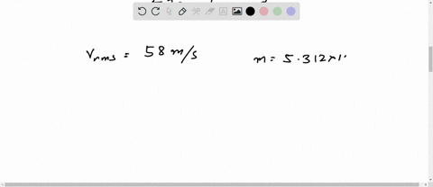 at-what-temperature-would-the-root-mean-square-speed-thermal-speed-of-oxygen-molecules-be-58-ms-assume-that-oxygen-approximates-an-ideal-gas-the-mass-of-one-o2-molecule-is-5312-x-10-26-kg-the-boltzman