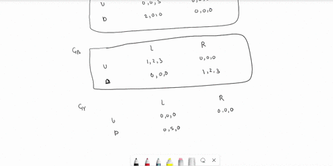 3-in-the-following-three-player-game-player-chooses-row-u-or-d-player-choces-column-l-or-r-and-player-chooses-matrix-a-r-find-all-pure-and-mixed-strategy-nash-equilibria-of-this-game_-hint-t-90477