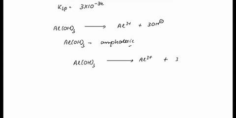 aluminum-hydroxide-aloh3-is-a-slightly-soluble-compound-with-a-ksp-of-3x10-34-what-would-be-the-al3-concentration-in-a-plain-water-b-solution-whose-poh-is-20-22049