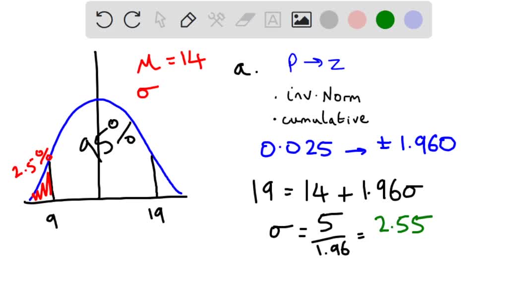 SOLVED 8. The average life of a refrigerator has a normal distribution