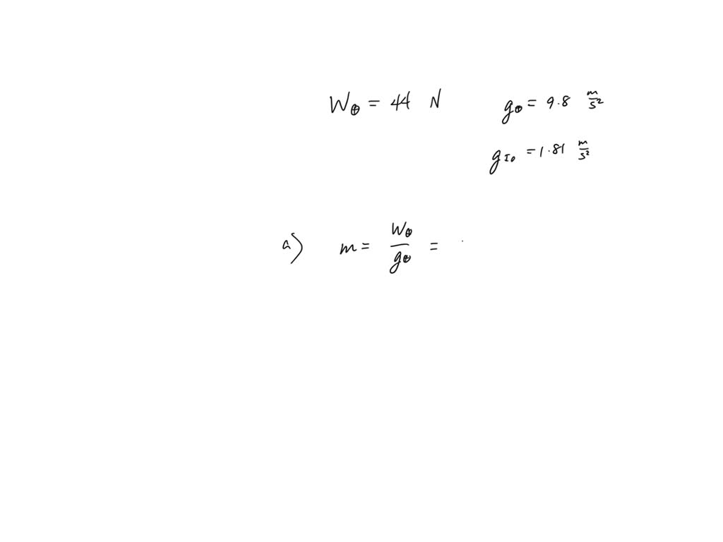 SOLVED: At the surface of Jupiter's moon Io, the acceleration due to ...