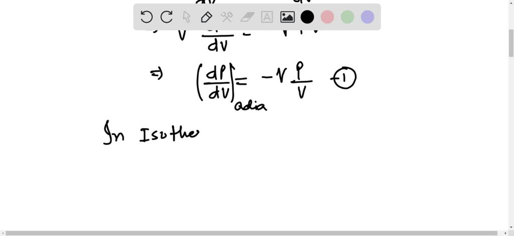 SOLVED: On the P V diagram for an ideal gas, one isothermal curve and ...
