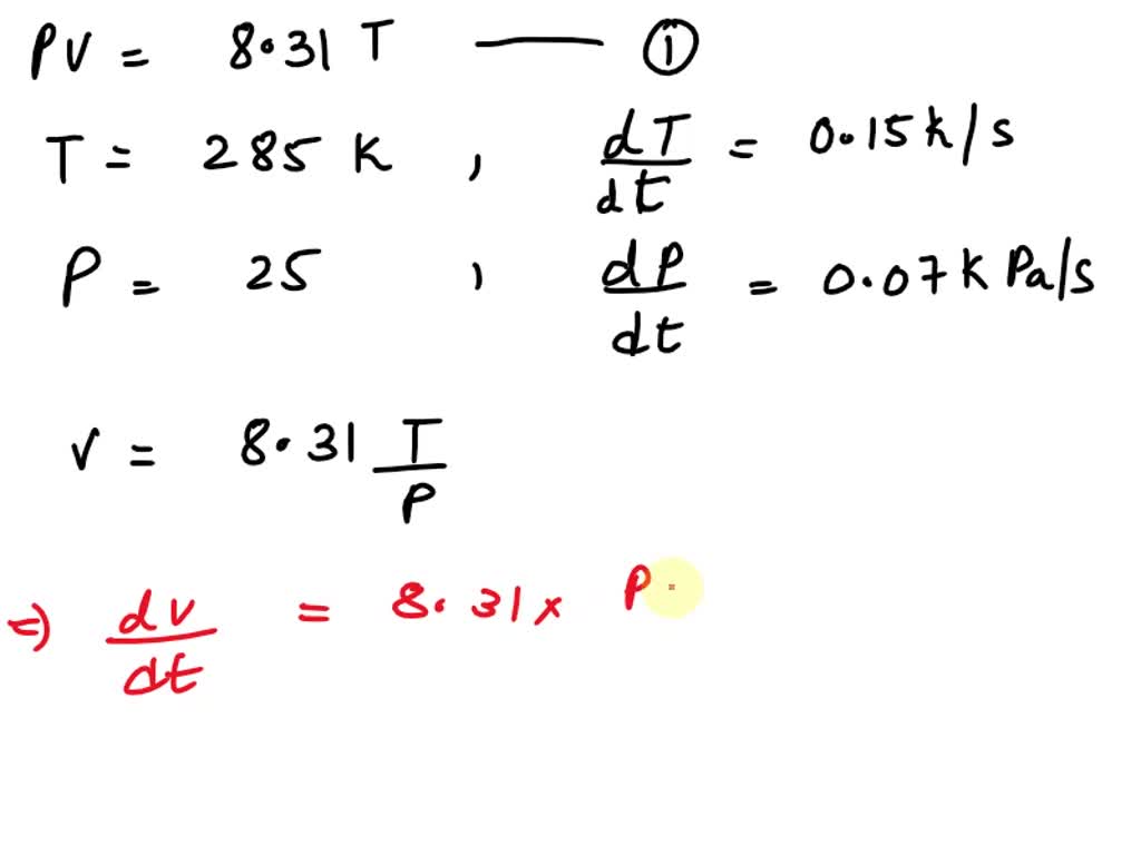 SOLVED: Suppose that P is the pressure (in Kilopascal) at a certain ...