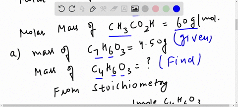 aspirin-is-prepared-by-reaction-of-salicylic-acid-c-7h6o3-with-acetic-anhy-dride-c-4h6o3-according-to-the-following-equation-c7h6o3-c4h6o3-hc9h8o4-ch3co2h-salicylic-acetic-aspirin-acetic-acid-anhydrid