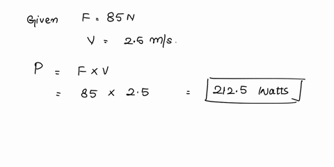 a-45-kilogram-bicyclist-climbs-hill-at-constant-speed-of-25-meters-per-second-by-applying-average-force-of-85-nowtons-approximately-how-much-power-does-the-bicyclist-develop-wnen-doing-chin-45855