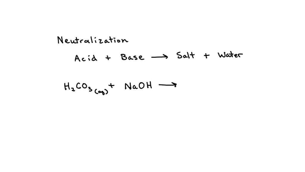 Solved Write A Balanced Equation For The Double Replacement Neutralization Reaction Described 3983