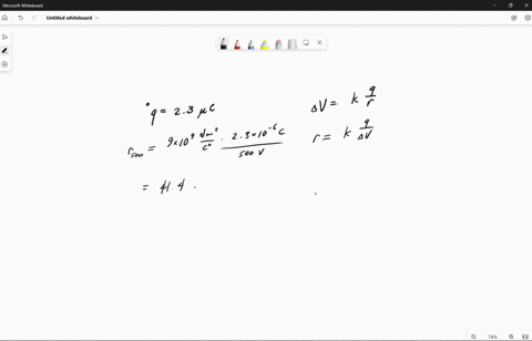 a-230-cc-point-charge-is-sitting-at-the-origin-part-a-what-is-the-radial-distance-between-the-500-vv-equipotential-surface-and-the-1000-vv-surface-express-your-answer-in-meters-to-three-sign-83484
