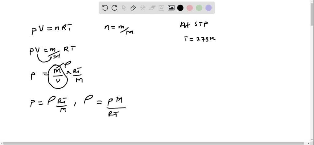 Solved Ii Calculate The Density Of Nitrogen At Stp Using The Ideal Gas Law 8322