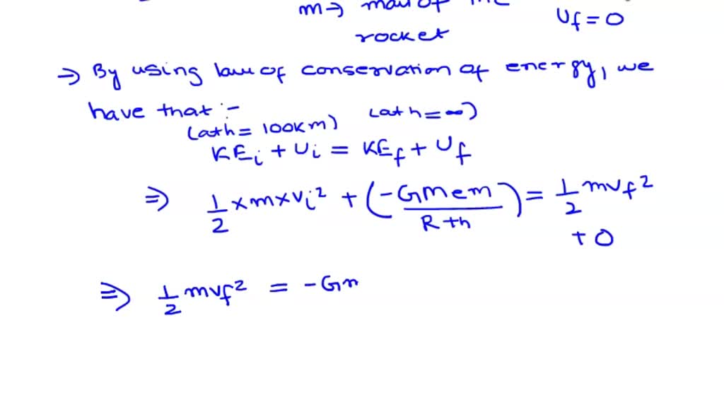 SOLVED: A rocket is launched from the Earth's surface straight up and ...