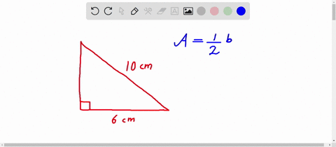 find-the-area-of-a-right-triangle-with-hypotenuse-10-cm-and-base-6cm-07127