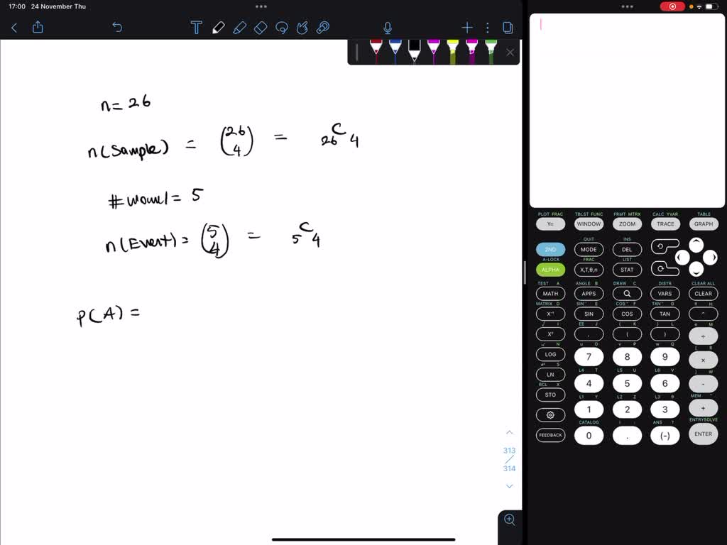 SOLVED 4 Letters Are Typed Without Repetition What Is The