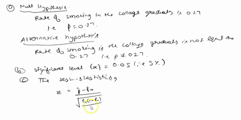 a-simple-random-sample-of-785-full-time-undergraduate-college-graduates-found-that-144-smoke-and-641-do-not-smoke-based-on-data-from-the-american-medical-association-use-a-5-significance-lev-88512